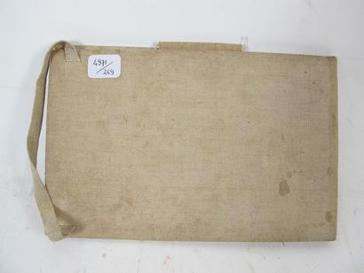 Ecole française du XIXème 
Carnet de croquis...