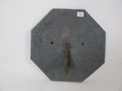 cadran Solaire
Ardoise, 1777
H : 28 cm