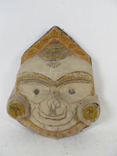 Masque d'Inde
Début XXème siècle
Carton bouilli
...