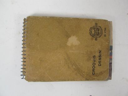Ecole moderne
Carnet de croquis 
Gouache