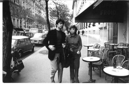 Ensemble de 13 photographies en noir et blanc...
