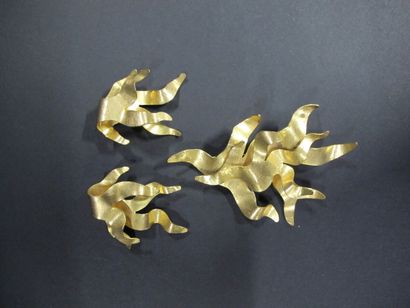 VAN DER STRAETEN 

Paire de boucle d'oreilles...