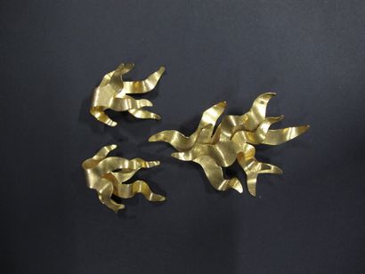 VAN DER STRAETEN 

Paire de boucle d'oreilles...