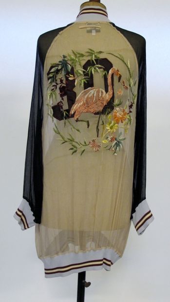 JEAN PAUL GAULTIER veste en gaz de soie