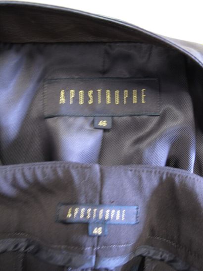 APOSTROPHE 

Ensemble comprenant une veste...