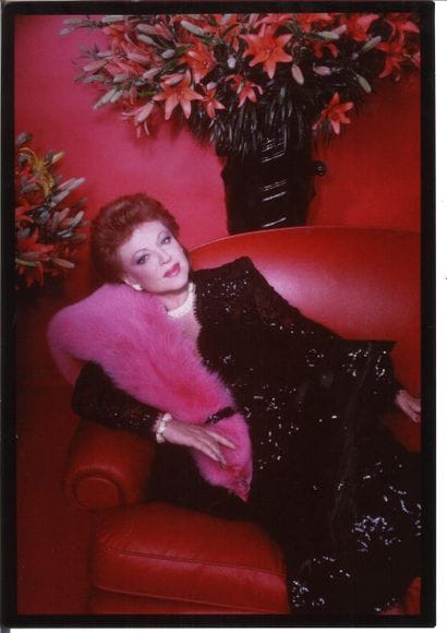 Portrait de Regine en couleurs par BOURDIN...