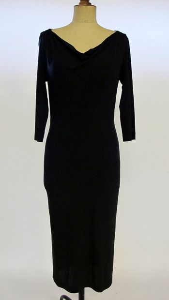 DOLCE&GABBANA robe noire longue Taille 4...