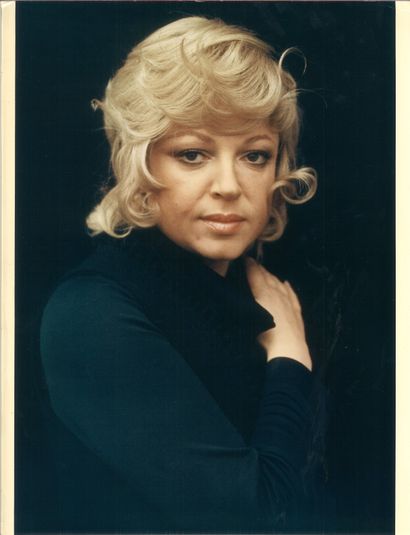Portrait de Regine en couleurs par BOURDIN...