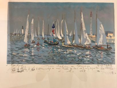 HAMBOURG André (1909-1999) 

Marine, 1968

Lithographie...