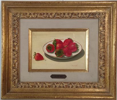 SOH Ralph (1925-1993)

Nature morte aux fraises

Acrylique...