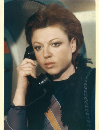 Portrait de Regine en couleurs par BOURDIN...