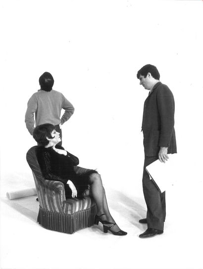 Ensemble de 18 photographies en noir et blanc...