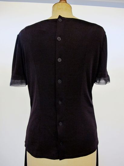 CHANEL tenue d'intérieur violette T.44 T-shirt...