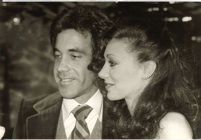 Ensemble de 16 photographies de célébrités...