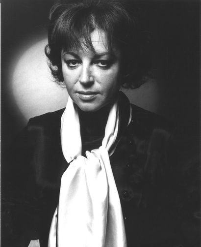 Ensemble de 9 portraits en noir et blanc...