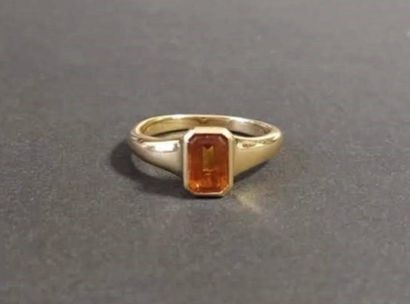 Bulgari. Bague en or jaune 18 K (750 millièmes)...