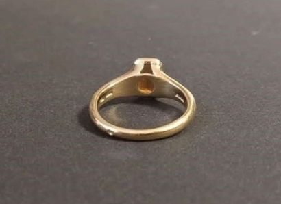 Bulgari. Bague en or jaune 18 K (750 millièmes)...