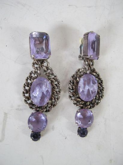 REMINISCENCE signées 
Boucles d'oreilles...