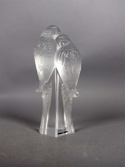 LALIQUE France
Sculpture en cristal représentant...