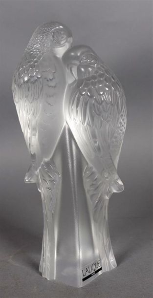 LALIQUE France
Sculpture en cristal représentant...