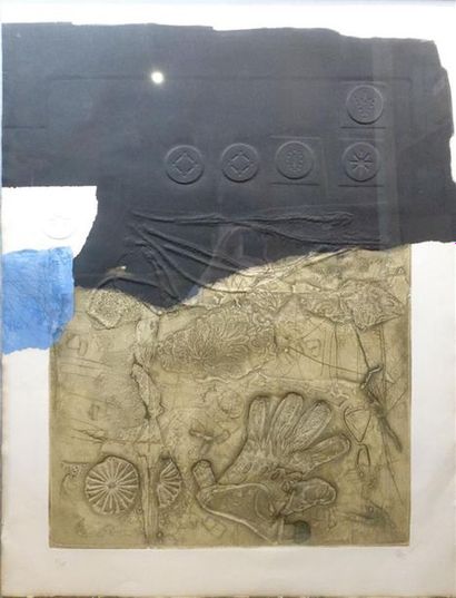 CLAVE Antoni (1913-2005)
Sans titre
Lithographie,...