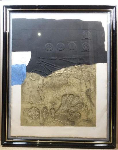 CLAVE Antoni (1913-2005)
Sans titre
Lithographie,...