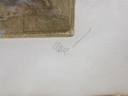 CLAVE Antoni (1913-2005)
Sans titre
Lithographie,...