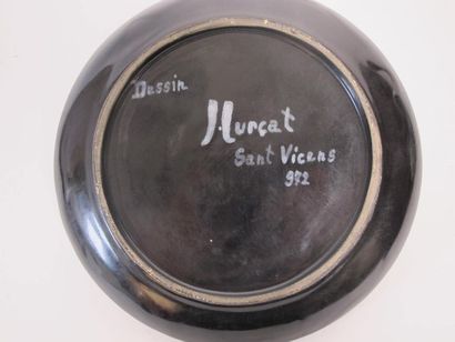 Jean Lurçat (1892-1966) et Sant Vicens
Assiette...