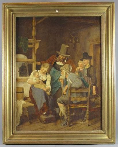 D'après Franz VON DEFREGGER (1835-1921) 