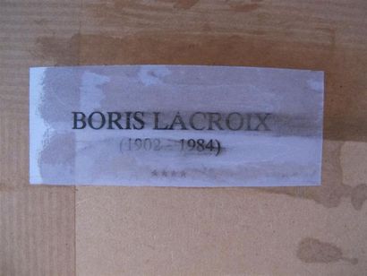Attribué à LACROIX Boris Jean (1902-1984)
