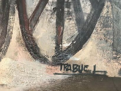 TRABUC Louis (1928-2008)
La charette provençale
Huile...