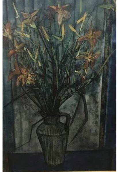 TRABUC Louis (1928-2008)
Le vase bleu aux...