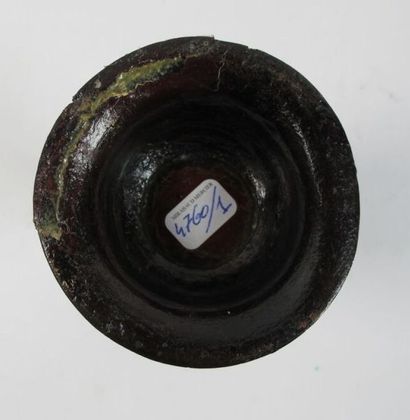 JAPON, début du XXème siècle
Vase en bronze,...