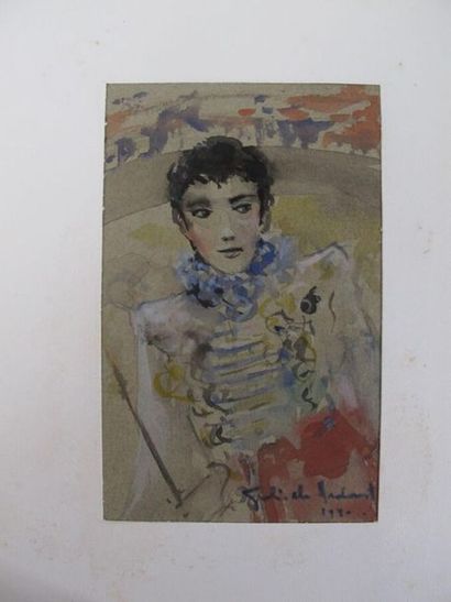 Ecole du XXème
Toreador
aquarelle signée...