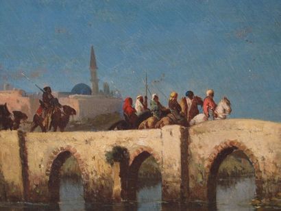 LUCIEN-ROBERTHenri (1868-?)
Vue animée d'un...