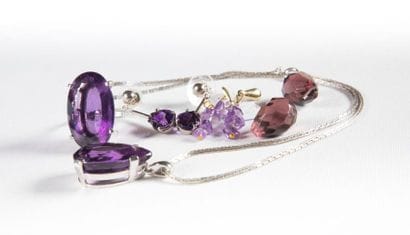 Pendentif en or blanc 18K (750 millièmes)...