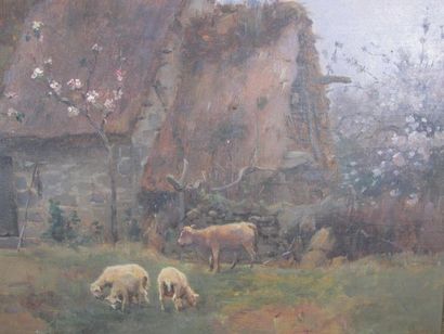 VAYSON Paul (1841-1911)
Chaumier à Corolles
Huile...