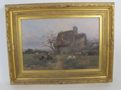 VAYSON Paul (1841-1911)
Chaumier à Corolles
Huile...