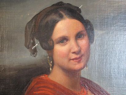 BALZE Raymond (1818-1909)
Jeune Romaine
Huile...