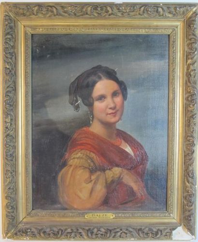 BALZE Raymond (1818-1909)
Jeune Romaine
Huile...