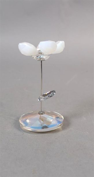SWAROVSKI
Fleur blanche en cristal de la...