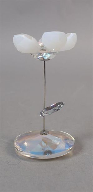 SWAROVSKI
Fleur blanche en cristal de la...