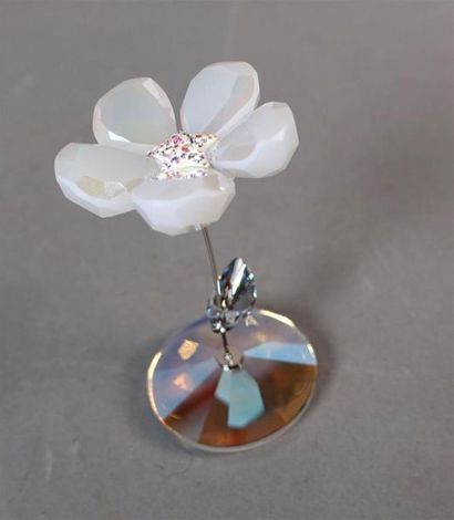 SWAROVSKI
Fleur blanche en cristal de la...