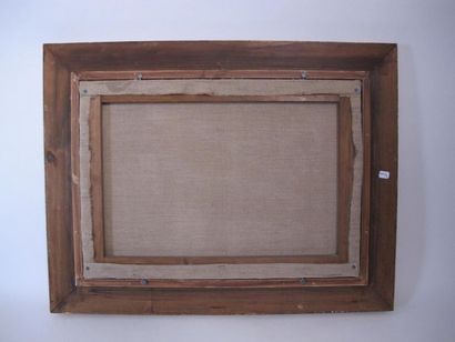 Ecole moderne
Scène bretonne
Huile sur toile
48,5...