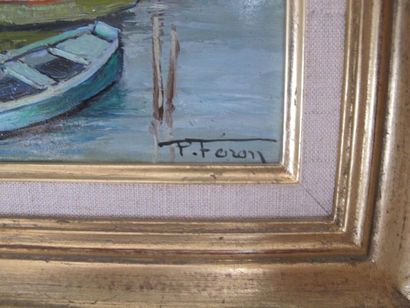 Paul Féron
(XXe siècle)
Le lac d'Enghien...