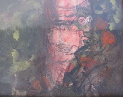 LAPRADE Pierre (1875-1931)
Une femme au jardin
Aquarelle,...