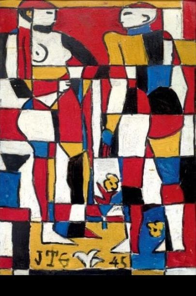 TORRES GARCIA Joaquin (Uruguay, 1874-1949)...