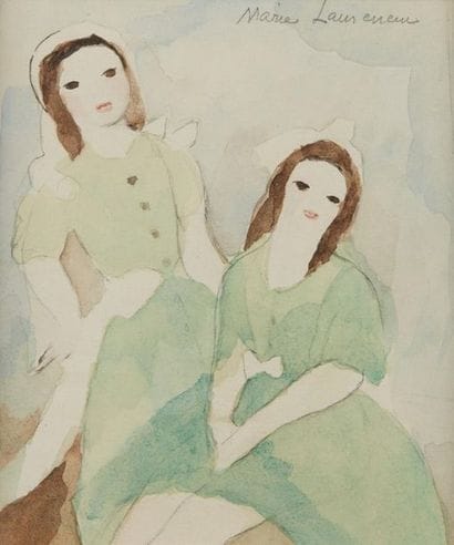 LAURENCIN Marie (1883-1956)
Deux amies à...