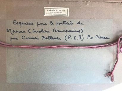 CARRIER-BELLEUSE Pierre (1851-1932)
Esquisses...