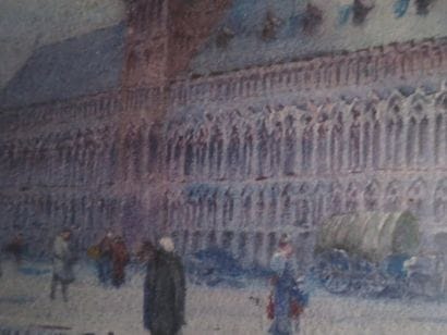 ADAM Henri (1864-1917)
Ypres, Les Halles...
